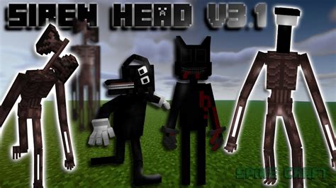 Minecraft 1. . Siren head addon v3 1 download